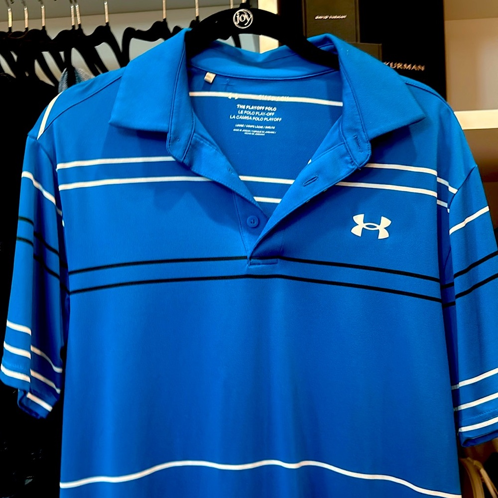 Under armor golf polo size s